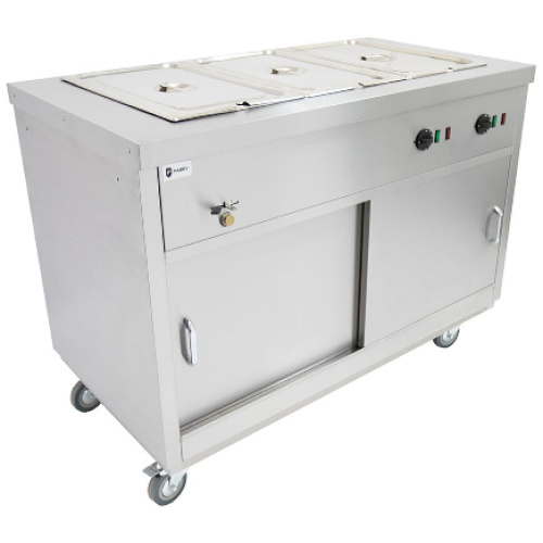 Parry HOT12BM Hot Cupboard with Bain Marie Top