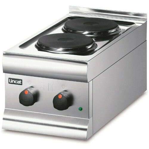 Lincat HT3 Silverlink 600 Electric Counter-top 2 Plate 300 mm Boiling Top