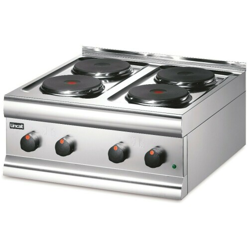 Lincat HT6 Silverlink 600 Electric Counter-top 4 Plate 600 mm Boiling Top