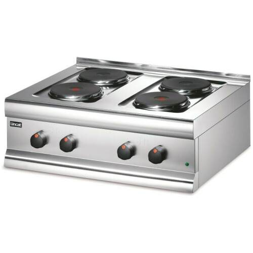 Lincat HT7 Silverlink 600 Electric Counter-top 4 Plate 750 mm Boiling Top