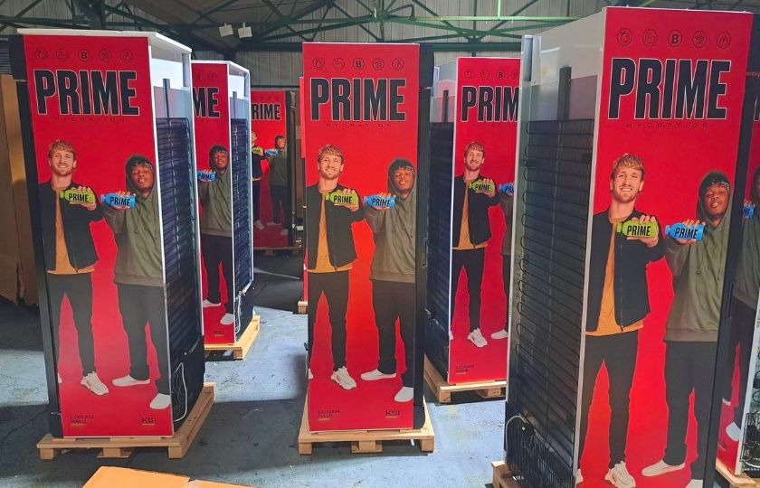 Prime drinks retail refrigeration