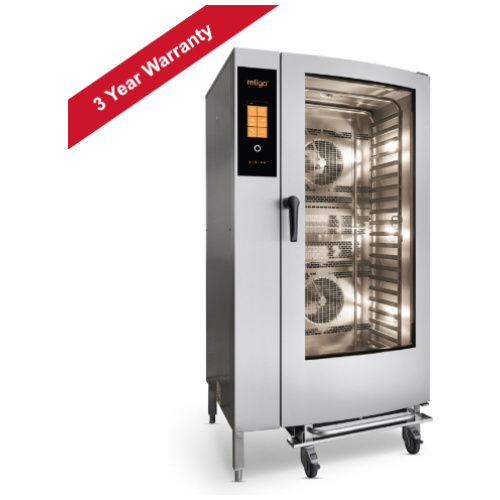 Retigo Orange O2011 Plus Combi Oven - 3 Year Warranty - Side View