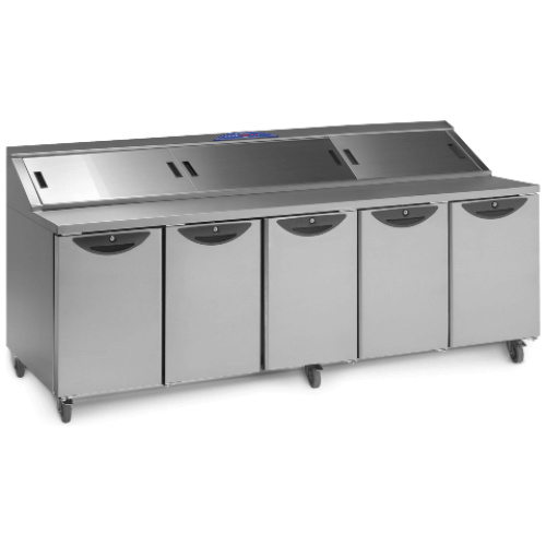 Williams CPC5-SS Onyx 5 Door Storage Gastronorm Top Food Prep Counter