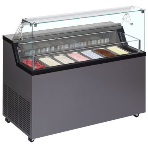 Framec Mirabella 7 7 Pan Ice Cream Display Cabinet