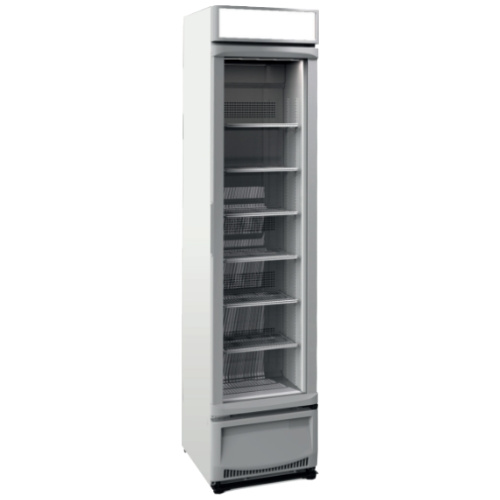 Lowe G1CH 208L Single Glass Door Slimline Freezer