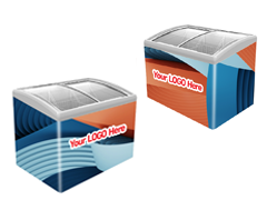 Branded Chest Display Freezers