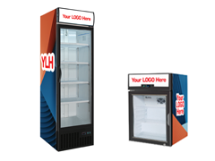 Branded Display Freezers